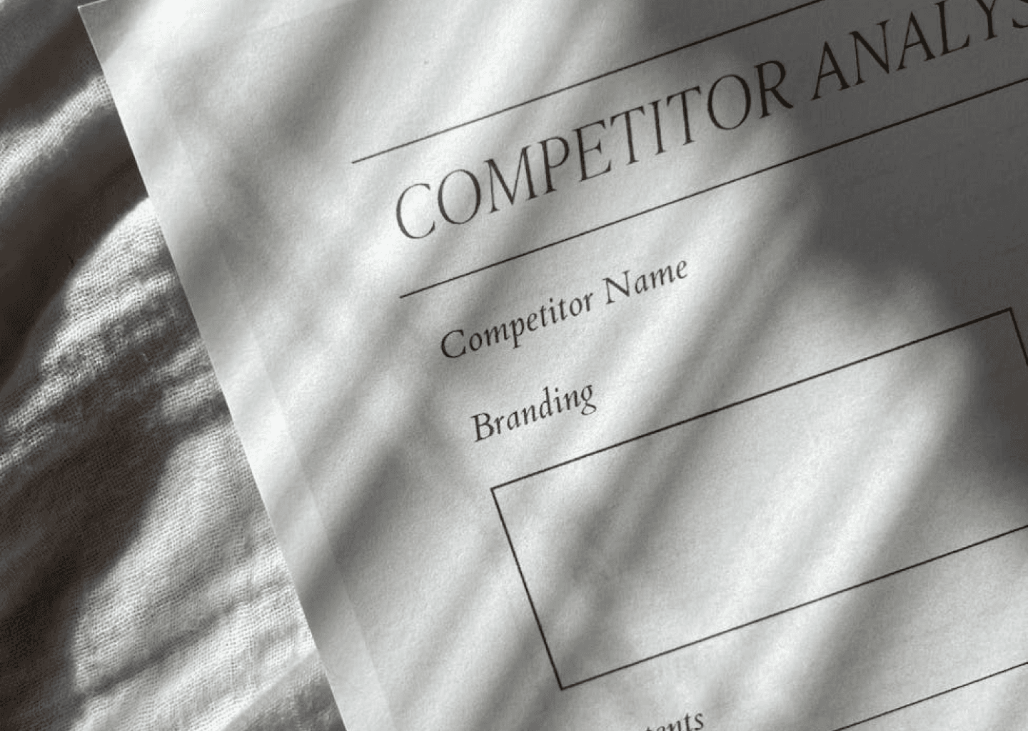 Competitor Analysis